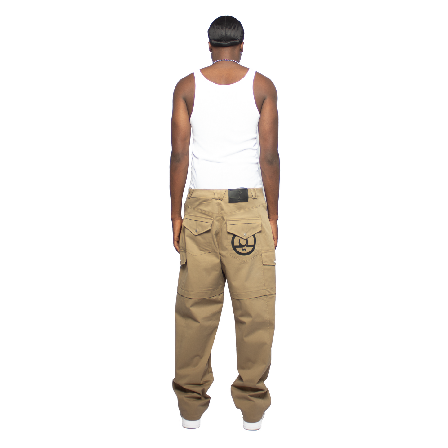 BEIGE CARGO PANTS