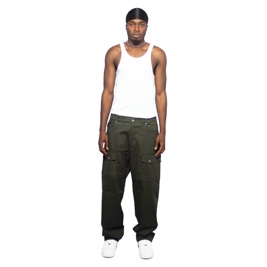 GREEN CARGO PANTS
